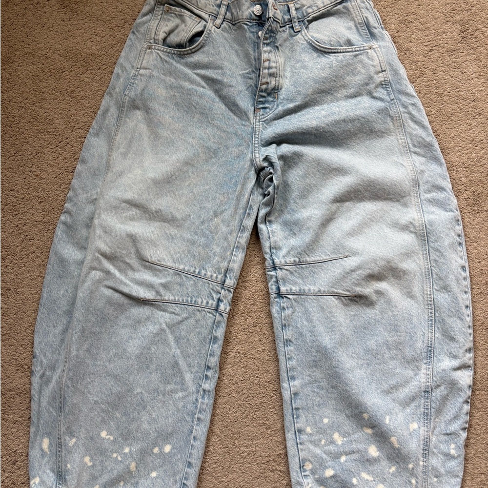 We The Free Light Blue Boyfriend Jeans